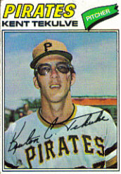 1977 Topps Baseball Cards      374     Kent Tekulve
